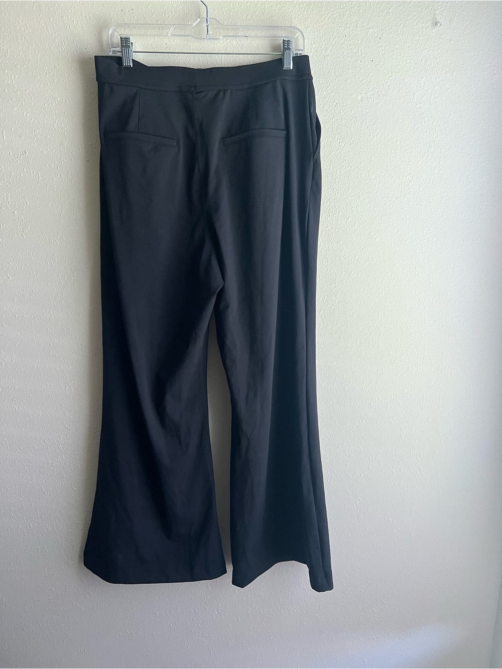 HALARA Black Boot-Cut Stretch Pants
